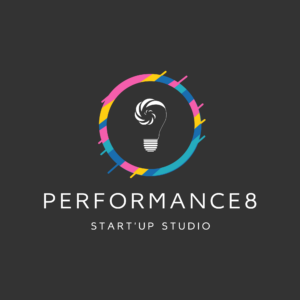 Logo Performance 8 Startup Studio partenaire de PREAPHARM